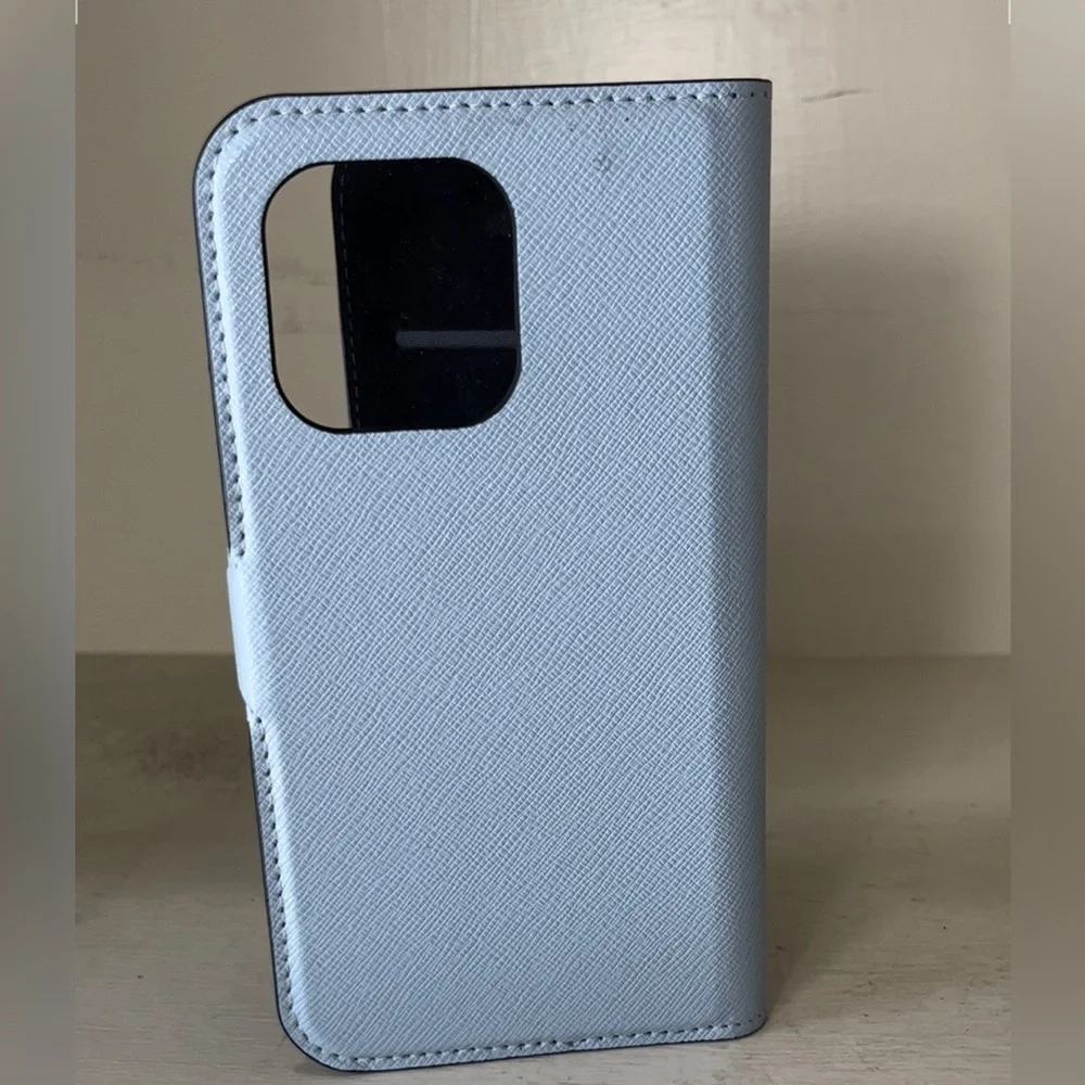 Kate Spade Morgan iPhone13 Saffiano Leather Magnetic Close Wrap Case